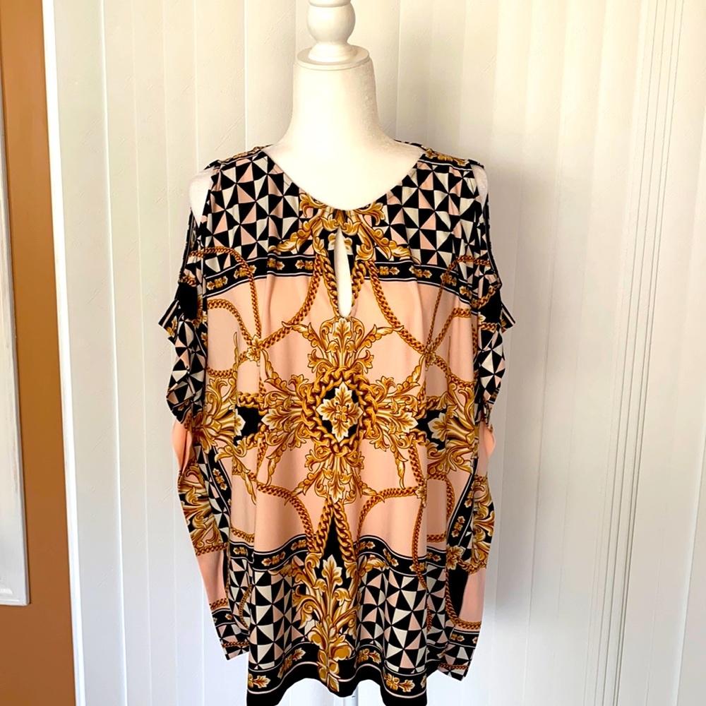 Cold Shoulder Tunic - Boston Proper - XS
